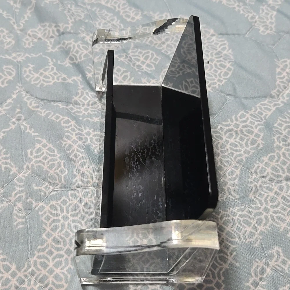 Black and Clear Card Holder